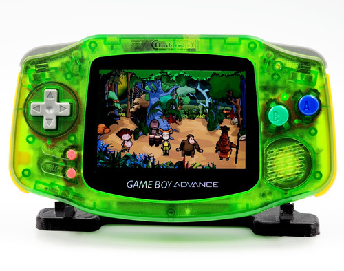 GameBoy Advance OEM LCD Upgraded System - Tropical Paradise 