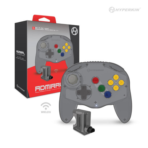 Admiral Bluetooth Controller For Nintendo 64 - Hyperkin