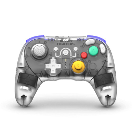 BattlerGC Pro Dual Wireless Controller for GameCube, Wii, WiiU, Switch, and PC
