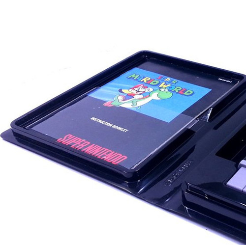BitBox 5" x 3.5" Vinyl Adhesive Strap for Super NES and N64