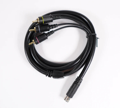 75 Ohm Mini Coax Gold Plated AV Cable for Sega Genesis Model 2 - Retro Frog