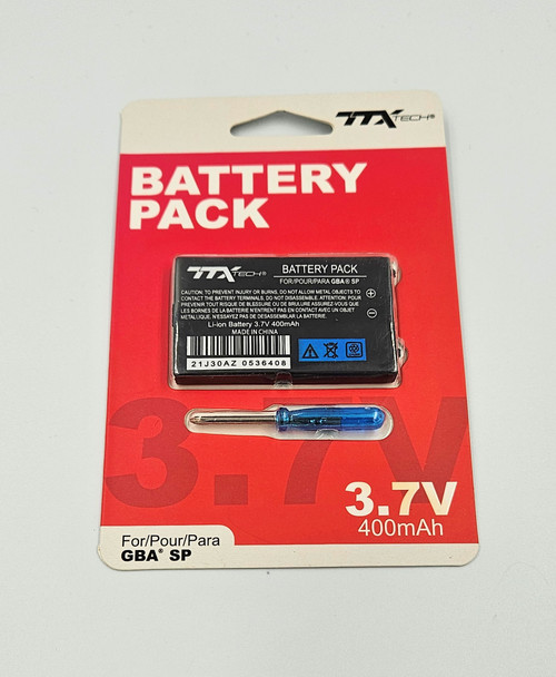 Replacement Battery for Game Boy Advance SP - TTX