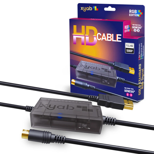 RGB+ HD Link Cable for Sega Genesis 2