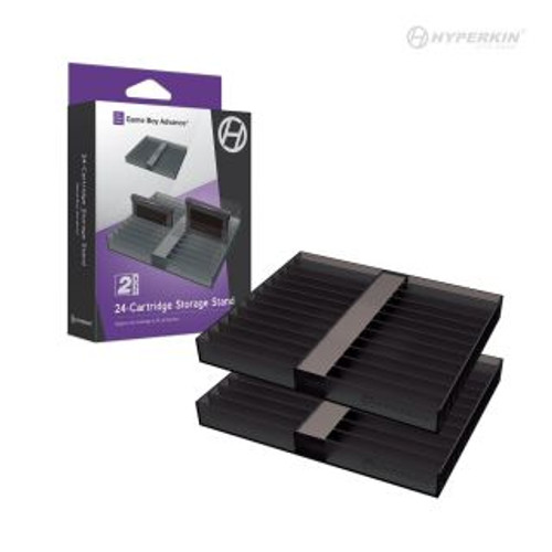 24-Game Storage Stand for Game boy, Game Boy Color, and Game Boy Advance (2-Pack) - Hyperkin
