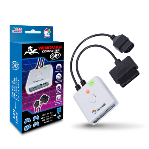 Wingman Converter for NES and Super NES  - Brook
