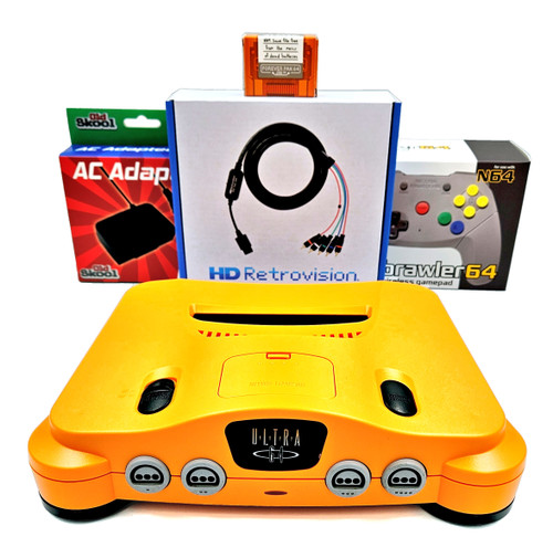 New Funtastic N64 RGB/Wireless Console Bundle
