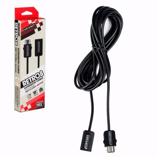 10 ft. Extension Cable for SNES Classic Edition, NES Classic Edition, Wii, and Wii U