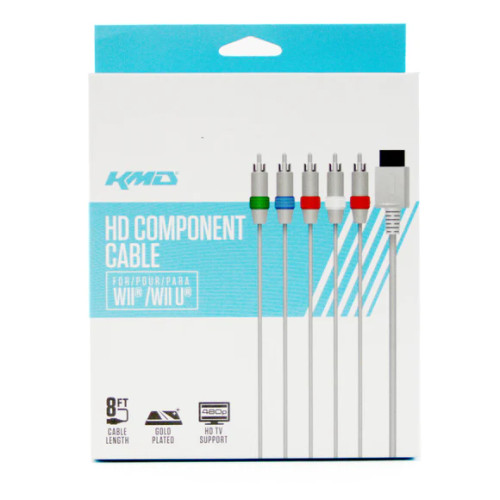 HD Component Cable for Wii and Wii U - KMD
