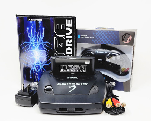 Sega Genesis Model 3 Console Bundle with Mega EverDrive X3
