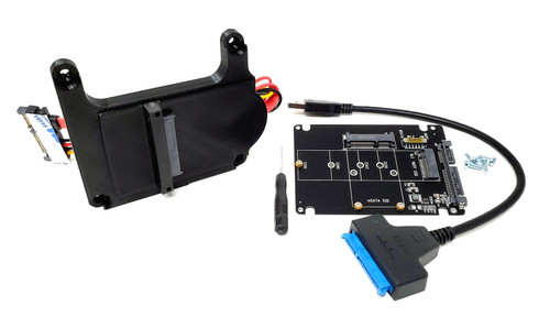 Sega Saturn MODE Easy Access SATA Adapter Mounting Kit with M.2 Support