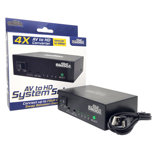  AV to HD System Selector