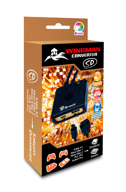 Wingman SD for Sega Saturn and Dreamcast - Brook 
