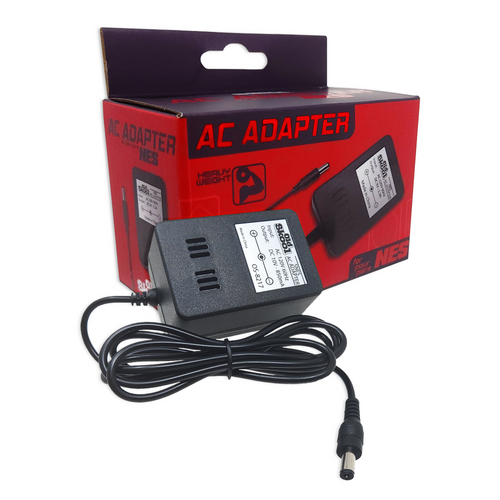 Dedicated Heavy Weight  AC Power Adapter for NES - Old Skool