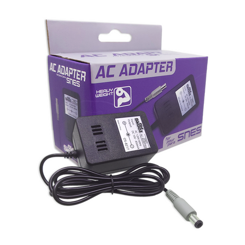 Dedicated Heavy Weight AC Power Adapter for Super NES - Old Skool
